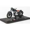 Jawa 250 Pérák 1942 Šedá Tmavá - Prototyp 1:18 - Abrex  Jawa 250 Pérák 1942 - kovový model motorky