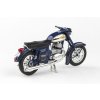 Jawa 350 Kývačka Automatic 1966 Modrá Kobaltová 1:18 - Abrex  JAWA 350 - kovový model motorky 1/18