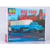 MAZ-200V s návěsem MAZ-5217 1:43 - AVD  MAZ 200 nákladní auto stavebnice KIT AVD