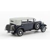 Škoda 860 1932 tm.modrá 1:43 Abrex  Škoda 860 1932 - kovový model auta