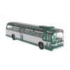 GMC New Look Fishbowl TDH-5301 1965 1:43 - Hachette časopis s modelem  GENERAL MOTORS New Look Fishbowl TDH 5301 1965 - kovový model autobusu