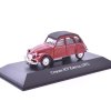 Citroen 3CV 1972 1:43 - časopis s modelem  CITROEN 3CV - kovový model auta