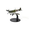 SUPERMARINE SPITFIRE MK. IXB - 1944 letadlo 1:72 časopis s modelem  SUPERMARINE SPITFIRE MK. IXB PIERRE-HENRI CLOSTERMANN - kovový model letadla