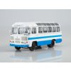 PAZ 672M autobus 1:43 Naše autobusy časopis s modelem #7  PAZ 672M - kovový model autobusu