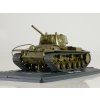KV-1 - 1:43 - Naše Tanky časopis s modelem  KV 1 - kovový model tanku