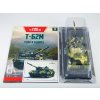 T-62M tank 1:43 - Naše Tanky Časopis s modelem #40  T-62M - kovový model tanku