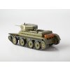 BT-5 tank 1:43 - Naše Tanky Časopis s modelem #35  BT 5 - kovový model tanku