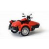 Jawa 638 se sidecarem Velorex-562 1:43 ModelStroy časopis s modelem  Jawa-638 se sidecarem Velorex-562 - kovový model motorky