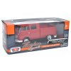Volkswagen T1 Type 2 Double Cab Pick-up 1:24 - MOTORMAX  VW T1 Type-2 Double Cab Pick-up  - kovový model auta