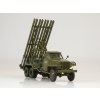Studebaker US6 BM-13 Katusha 1:43 - Avtoistoria  Studebaker US6 BM 13 Katusha - kovový model auta