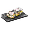 Audi Sport Quattro S1 #5 Rally Sanremo 1985 1:43 SpecialC. časopis s modelem  Audi Sport Quattro S/1 N5 Rallye Sanremo  - kovový model auta