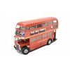 AEC REGENT III RT UK 1947-79 - časopis s modelem  AEC REGENT 3 RT UK 1947-79 - kovový model autobusu