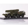 ZIL-135LM 9P140 RSZO 9K57 Uragan 1:43 - SSM  ZIL 135LM 9P140 RSZO 9K57 Uragan - kovový model auta