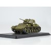 T-80 tank 1:43 - Naše Tanky Časopis s modelem #45  T 80 - kovový model tanku