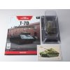 T-70 tank 1:43 - Naše Tanky Časopis s modelem #42  T 70 - kovový model tanku