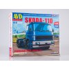 Škoda 110 tahač 1:43 - AVD  Škoda-110 - stavebnice AVD