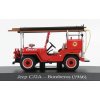 Jeep CJ2A Bomberos 1946 1:43 - časopis s modelem  JEEP CJ2A - kovový model