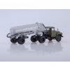 ZIL-130V1 + přivěs TC-4 1:43 - Avtoistoria  ZIL-130V1 + přivěs TC-4 - nákladní auto - kovový model auta