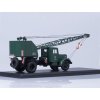 MAZ-200 Autojeřáb K-51 zelený 1:43 - SSM  MAZ 200 Autojeřáb K-51 - kovový model auta