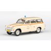 Škoda 1202 Sanitka - ZS Praha 155 1:43 - Abrex  Škoda 1202Sanitka - ZS Praha 155 - kovový model auta