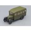 GAZ 03-30 autobus 1:43 - Kultovní auta SSSR časopis s modelem #273  GAZ-03-30 - kovový model auta