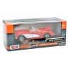 Chevrolet Corvette C1 1959 1:24 - MOTORMAX  Chevrolet Corvette Cabrio - kovový model auta