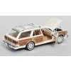 Chrysler Le Baron Town & Country 1979 béžová 1:24 - MOTORMAX  Chrysler Le Baron - kovový model