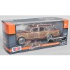 Chrysler Le Baron Town & Country 1979 hnědá 1:24 - MOTORMAX  Chrysler Le Baron - kovový model