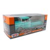 Chevrolet Apache Fleetside PickUp 1958 modrá 1:24 - MOTORMAX  Chevrolet Apache Fleetside Pick Up 1958 - kovový model auta