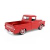 Chevrolet Apache Fleetside PickUp 1958 červená 1:24 - MOTORMAX  Chevy Apache Fleetside Pick Up 1958 - kovový model auta