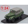 GAZ-69A 1:24 - Hachette časopis s modelem  GAZ 69A - kovový model