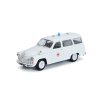 WARSZAWA 202A sanitka 1:43 Kultovní auta PRL-u časopis s modelem BAZAROVÉ ZBOŽÍ  VARŠAVA  WARSZAWA 202 A ambulance combi - kovový model auta