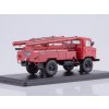 GAZ-66 AC-30 červený 1:43 - SSM  GAZ 66 AC 30 - kovový model auta