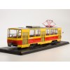 Tramvaj Tatra T6B5 1:43 - SSM  Tramvaj Tatra T6B5 - kovový model auta