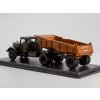 MAZ-200V s návěsem MAZ-5232V 1:43 - SSM  MAZ-200V + MAZ-5232V - kovový model auta