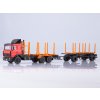 MAZ-6303 s přivěsem MAZ-83781 1:43 - SSM  MAZ 6303 + MAZ 83781 - plastový model auta