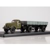 ZIL-MMZ-164AN s navěsem MMZ-584B 1:43 - SSM  ZIL MMZ 164AN s navěsem MMZ 584B - kovový model auta