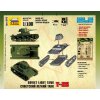 Tank T-26 1:100 Zvezda - stavebnice  Tank T 26 - modelKIT