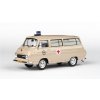 Škoda 1203 Sanitka-Převozka - 1974 1:43 Abrex  Škoda -1203 - kovový model auta