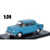 Škoda 1000MB -1969 1:24 - časopis Nezapomenutelné auta #3 s modelem  Škoda -1000MB -1969 - kovový model auta