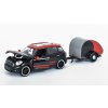 Mini Cooper S All4 Countryman s přívěsem 1:24 - MOTORMAX  Mini Cooper - kovový model