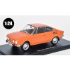 Škoda 110R 1970 1:24 - Hachette časopis Samochody PRL s modelem #34  Škoda 110 R - kovový model auta