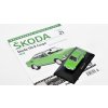 Škoda 110 R Coupe 1973 1:43 - Kaleidoskop slavných vozů časopis s modelem #21  Škoda 110R Coupe - kovový model auta