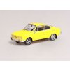 Škoda 110R Coupe 1978 žlutá 1:43 - Abrex  Škoda 110 R Coupé 1980 - kovový model auta