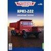 vyrp16 15310KrAZ 222 143 casopis s modelem Legendarni naklaďaky SSSR 46 6