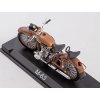 M-63 URAL-2 1:24 - MODIMIO Collections Naše Motocykly časopis s modelem #10  M 63 URAL-2 - model motorky