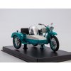 IZ-JUPITER 3K motorka 1:24 - MODIMIO Naše Motocykly časopis s modelem #11  IZ-JUPITER 3K - model motorky