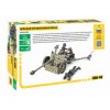 Německá protitanková zbraň PAK-40 1:35 Zvezda - stavebnice  PAK 40 německá protitanková zbraň - ModelKIT