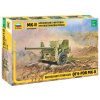 Britská protitanková zbraň Mk-II (QF 6-PDR) 1:35 Zvezda - stavebnice  Mk II britská protitanková zbraň - ModelKIT