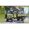 Německý těžký kamion L-4500 Einheitsfahrerhaus 1:35 - Zvezda - stavebnice  Německý těžký kamion L 4500 Einheitsfahrerhaus - ModelKIT